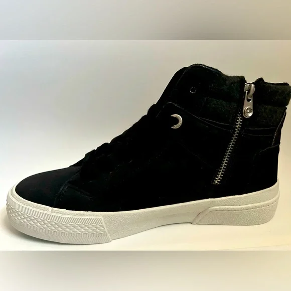 NEW!! Women’s Blowfish Waverly High Top Sneakers in BLACK (Size 7.5)- NWT - Picture 7 of 11